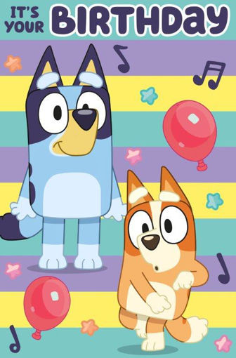 Picture of ITS YOUR BIRTHDAY CARD BLUEY